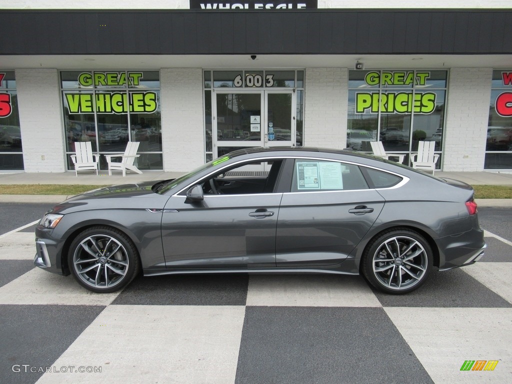 Daytona Gray Pearl Effect Audi A5 Sportback