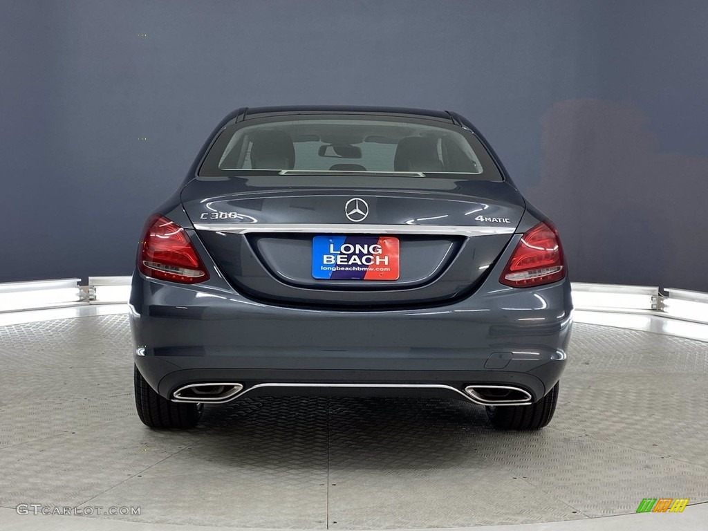 2015 C 300 4Matic - Steel Grey Metallic / Black photo #4