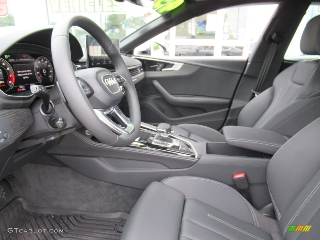 Black Interior 2021 Audi A5 Sportback Premium Plus quattro Photo #141787528