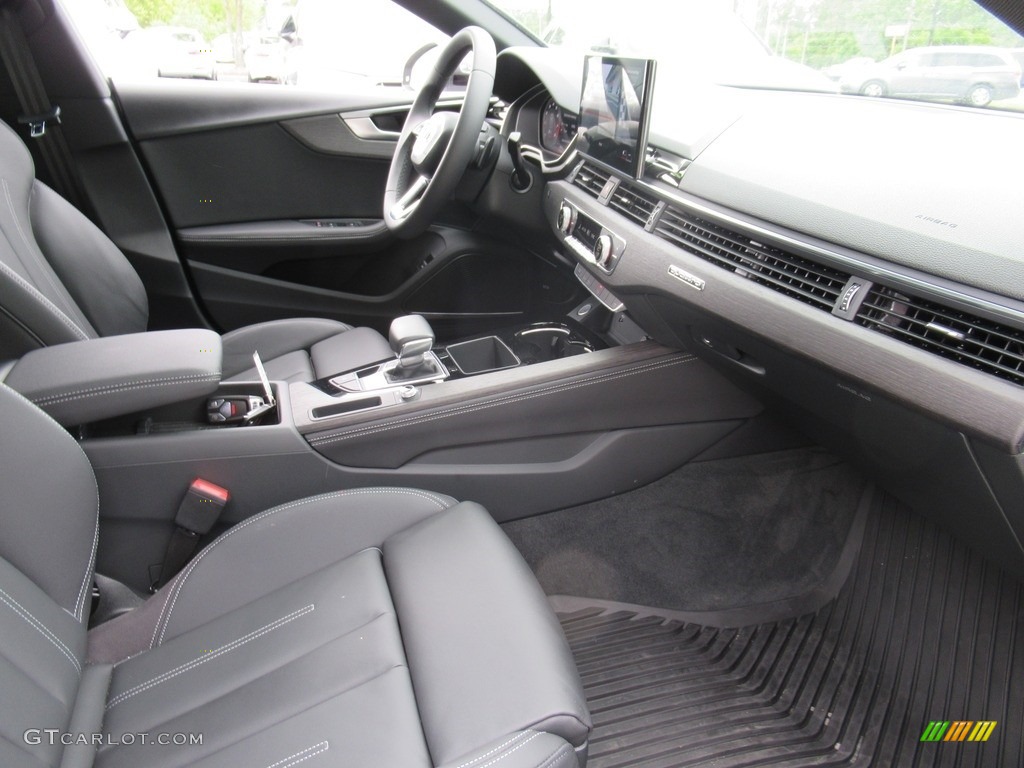 Black Interior 2021 Audi A5 Sportback Premium Plus quattro Photo #141787579