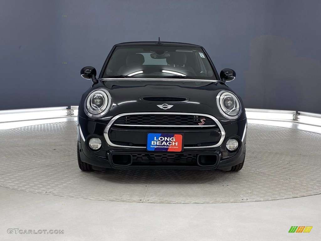 2018 Convertible Cooper S - Midnight Black Metallic / Carbon Black photo #2