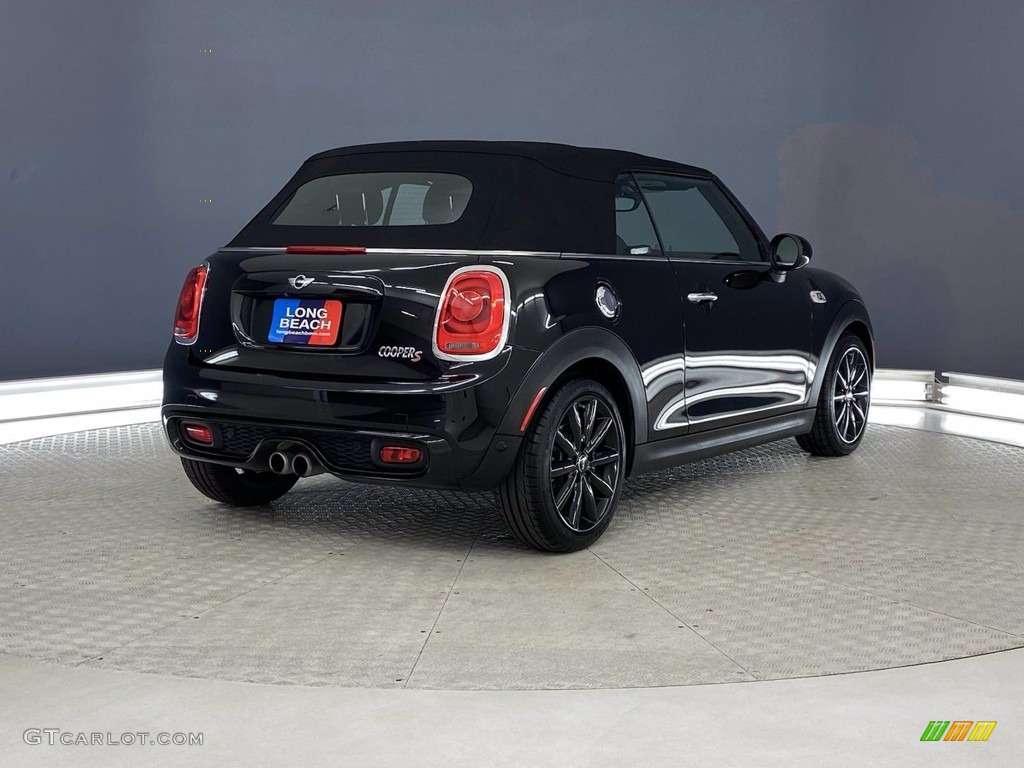 2018 Convertible Cooper S - Midnight Black Metallic / Carbon Black photo #5