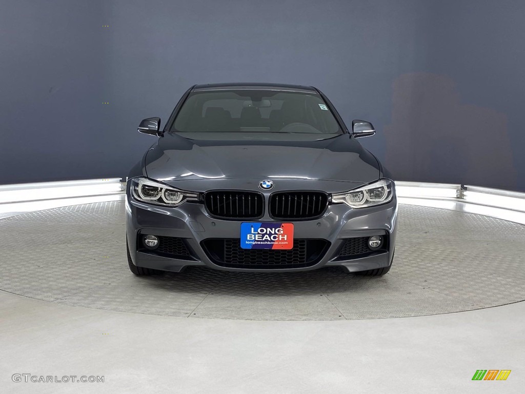 2018 3 Series 340i Sedan - Mineral Grey Metallic / Black photo #2