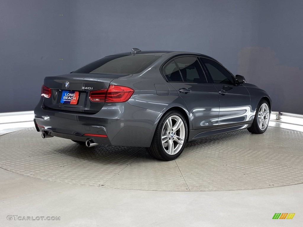 2018 3 Series 340i Sedan - Mineral Grey Metallic / Black photo #5