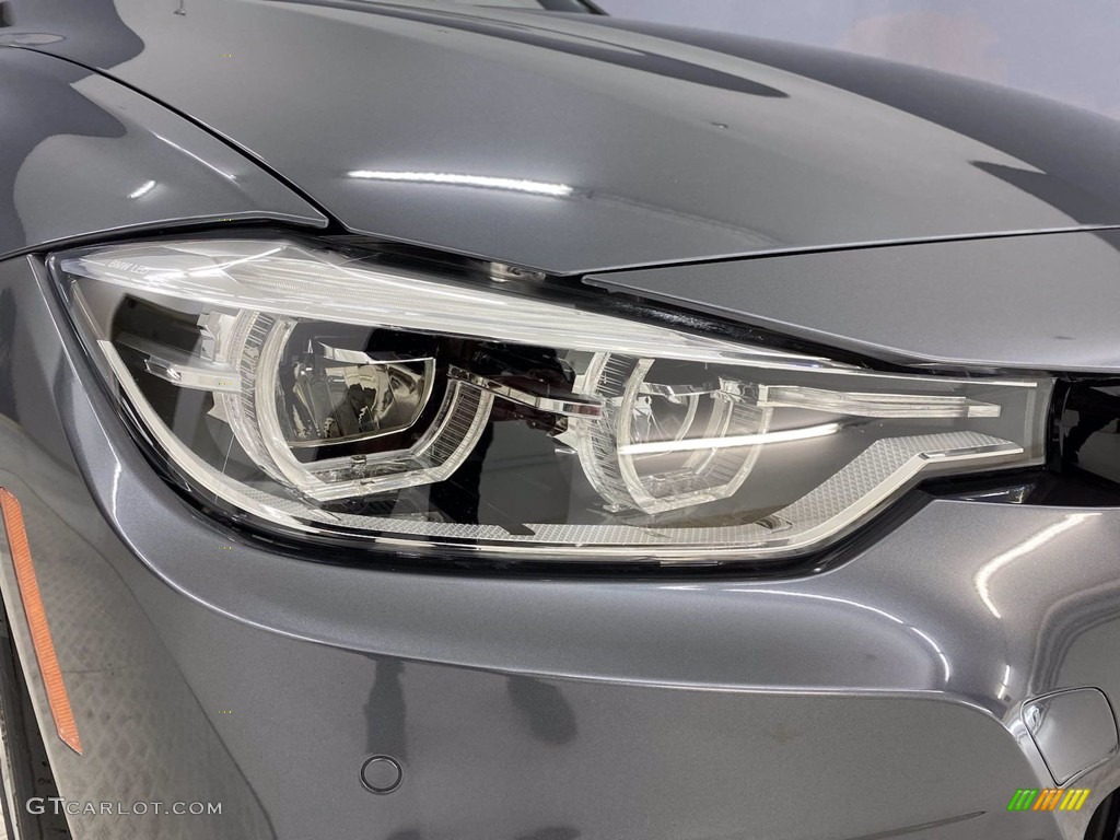 2018 3 Series 340i Sedan - Mineral Grey Metallic / Black photo #7