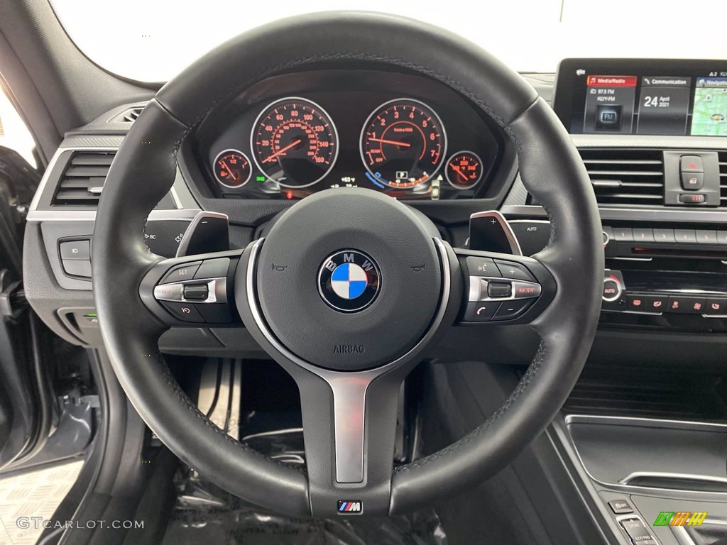 2018 3 Series 340i Sedan - Mineral Grey Metallic / Black photo #18