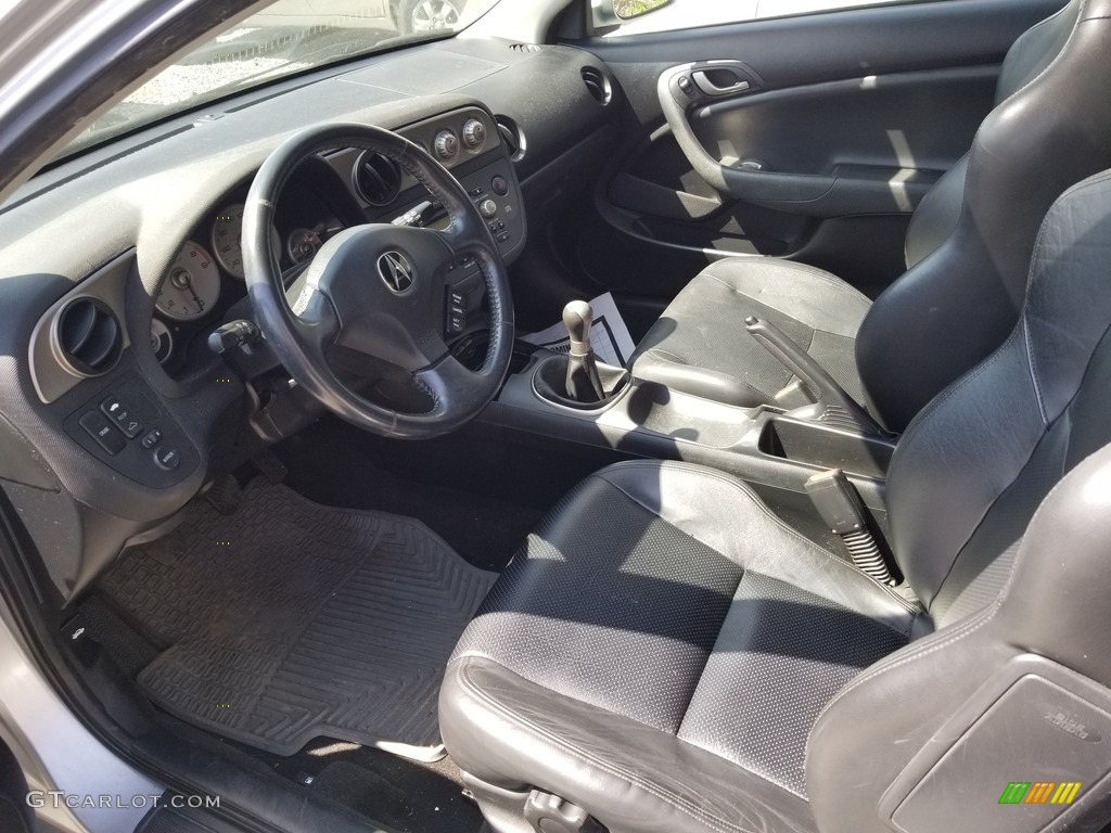 2003 RSX Type S Sports Coupe - Satin Silver Metallic / Titanium photo #9