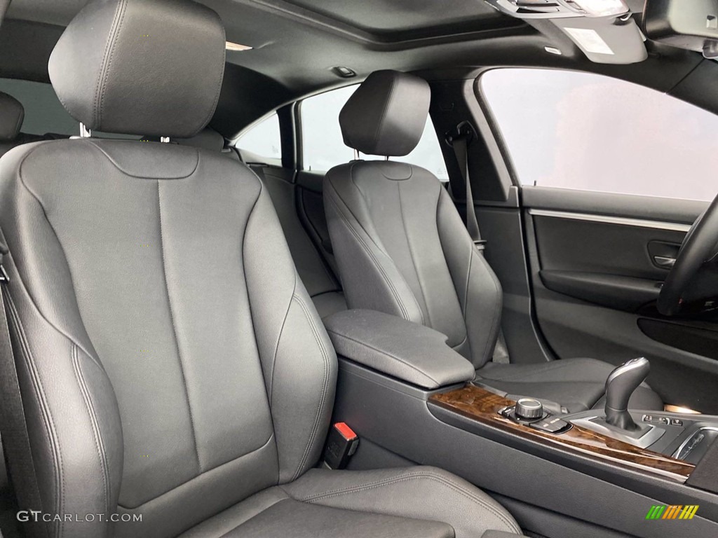 2018 4 Series 430i Gran Coupe - Glacier Silver Metallic / Black photo #34
