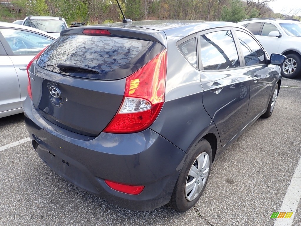 2012 Accent GS 5 Door - Cyclone Gray / Black photo #4