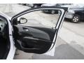 Jet Black/Dark Titanium 2017 Chevrolet Sonic Premier Sedan Door Panel