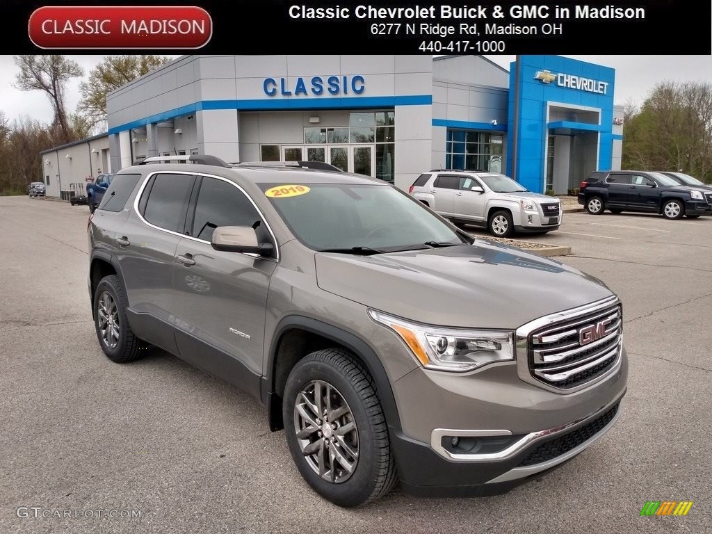 2019 Acadia SLT AWD - Pepperdust Metallic / Jet Black photo #1