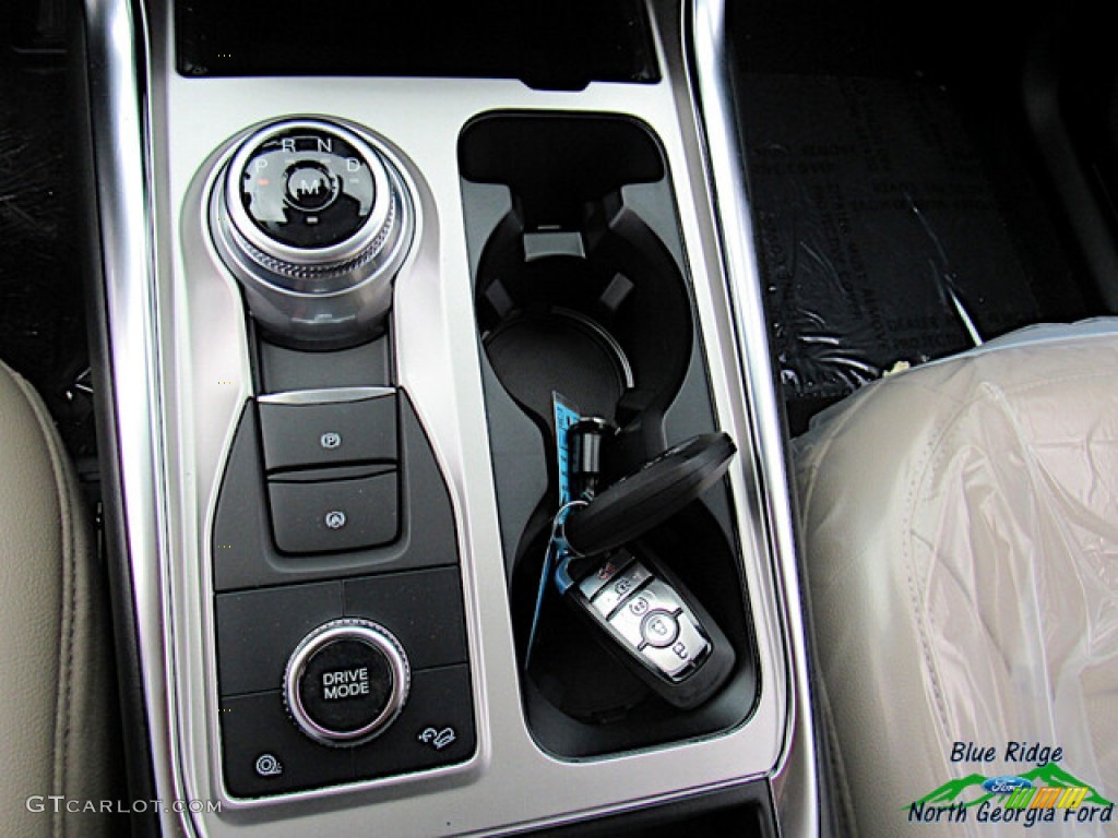2021 Explorer Hybrid Limited 4WD - Star White Metallic Tri-Coat / Sandstone photo #26