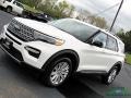2021 Star White Metallic Tri-Coat Ford Explorer Hybrid Limited 4WD  photo #30