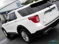 2021 Star White Metallic Tri-Coat Ford Explorer Hybrid Limited 4WD  photo #33