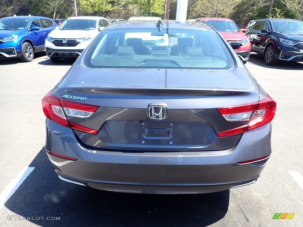 2021 Accord LX - Modern Steel Metallic / Black photo #3