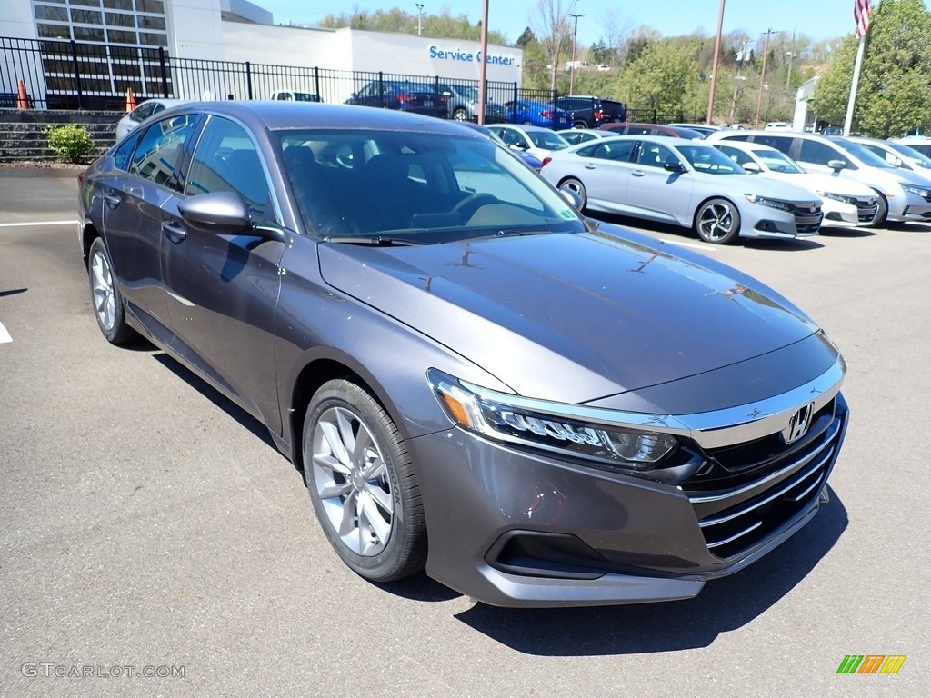 2021 Accord LX - Modern Steel Metallic / Black photo #5