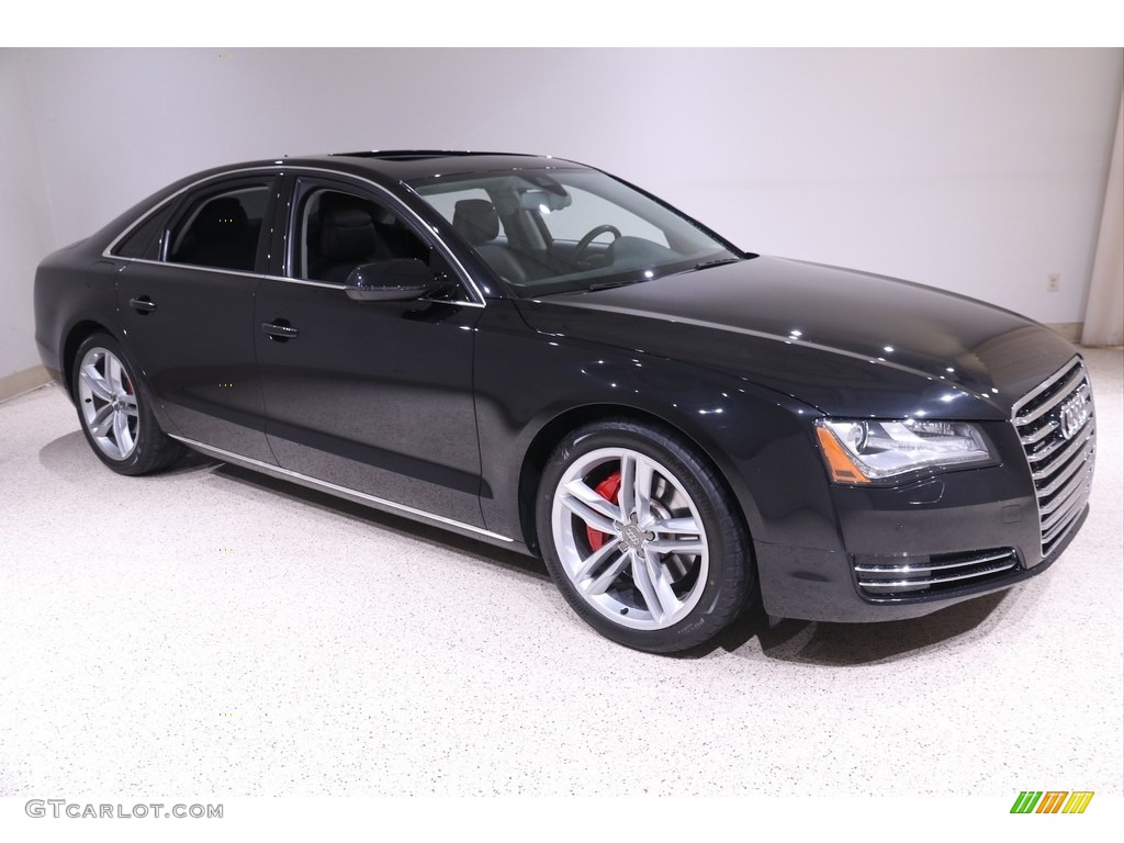 2013 A8 3.0T quattro - Phantom Black Pearl Effect / Black photo #1