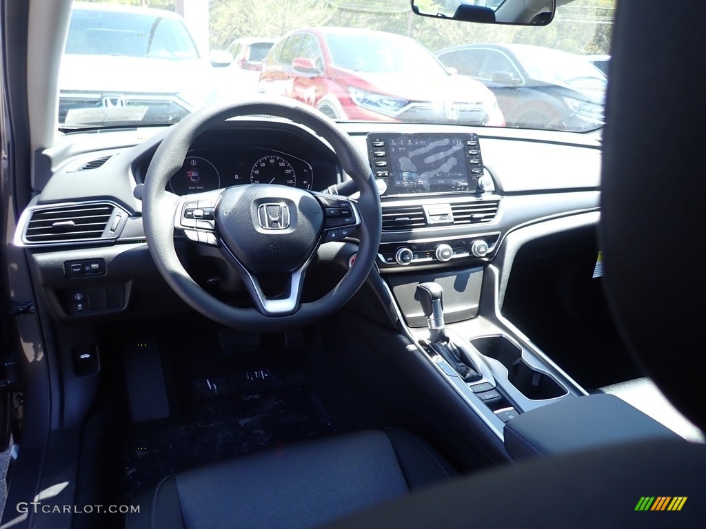 2021 Accord LX - Modern Steel Metallic / Black photo #9