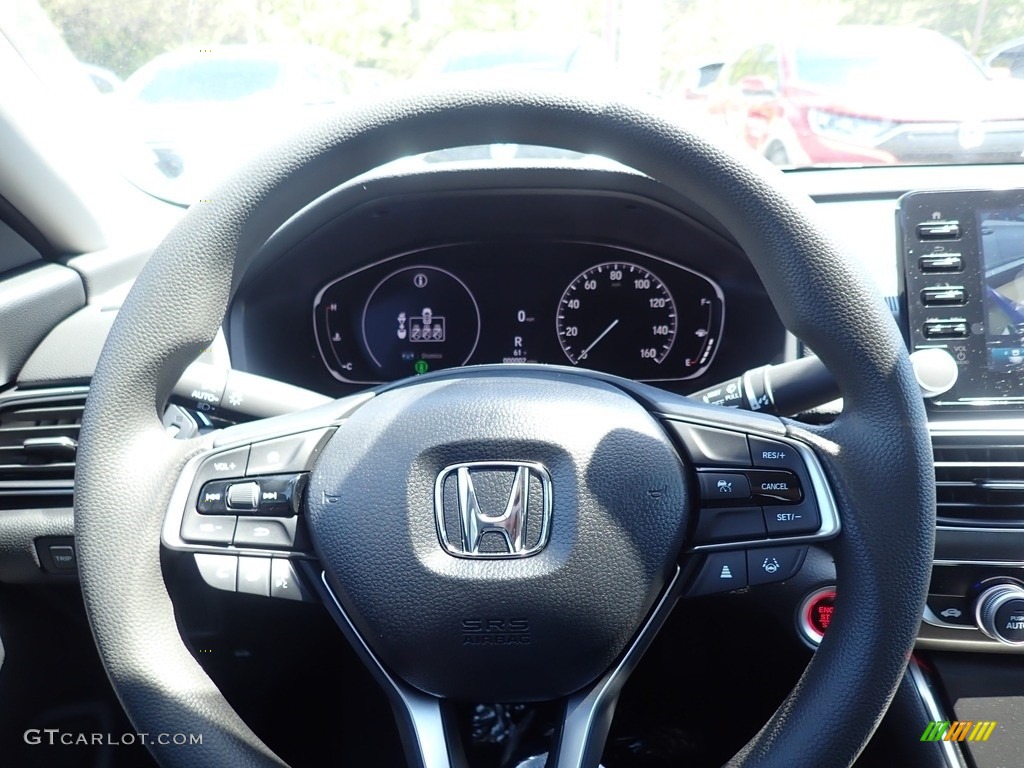 2021 Accord LX - Modern Steel Metallic / Black photo #15
