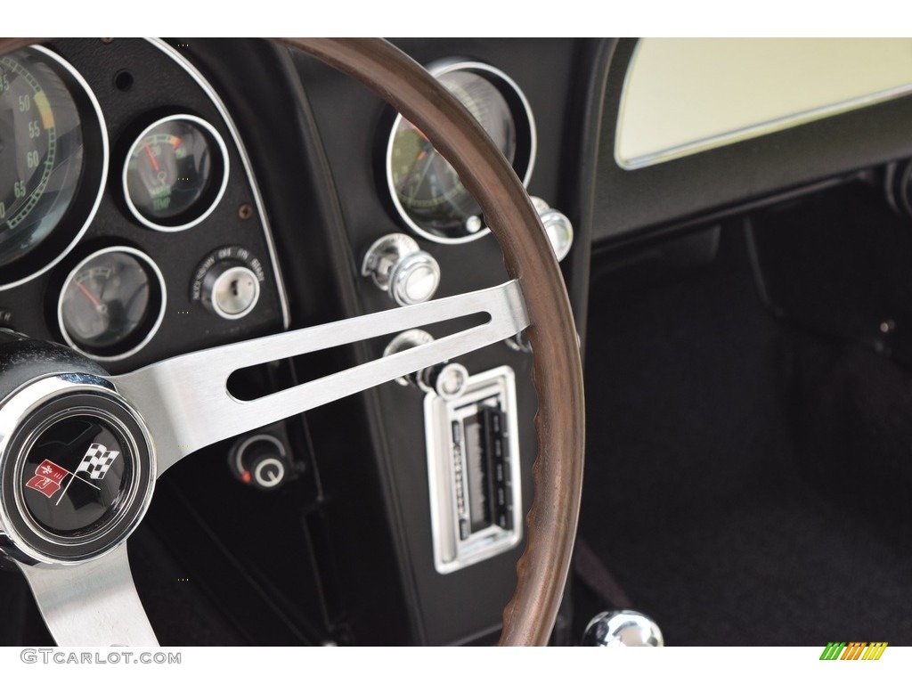 1967 Corvette Coupe - Marina Blue / White/Black photo #69