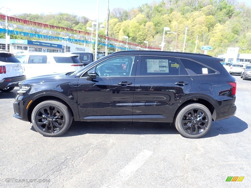 Ebony Black 2021 Kia Sorento SX AWD Exterior Photo #141794030