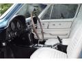 1967 Chevrolet Corvette White/Black Interior Front Seat Photo