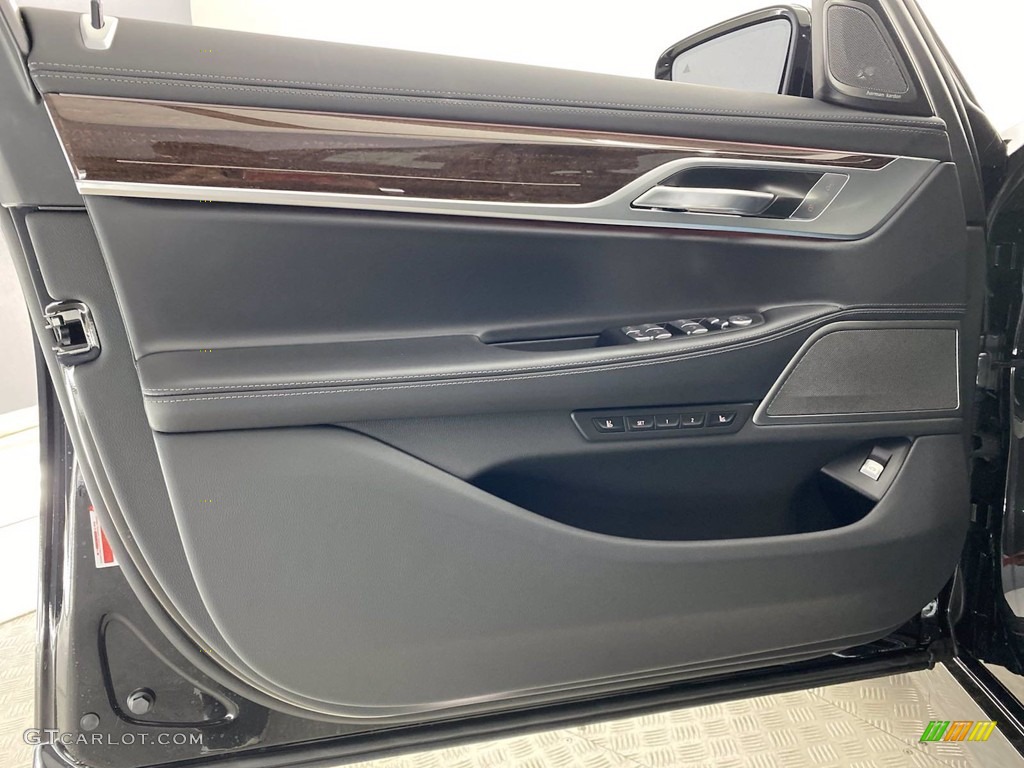 2022 BMW 7 Series 750i xDrive Sedan Black Door Panel Photo #141794222