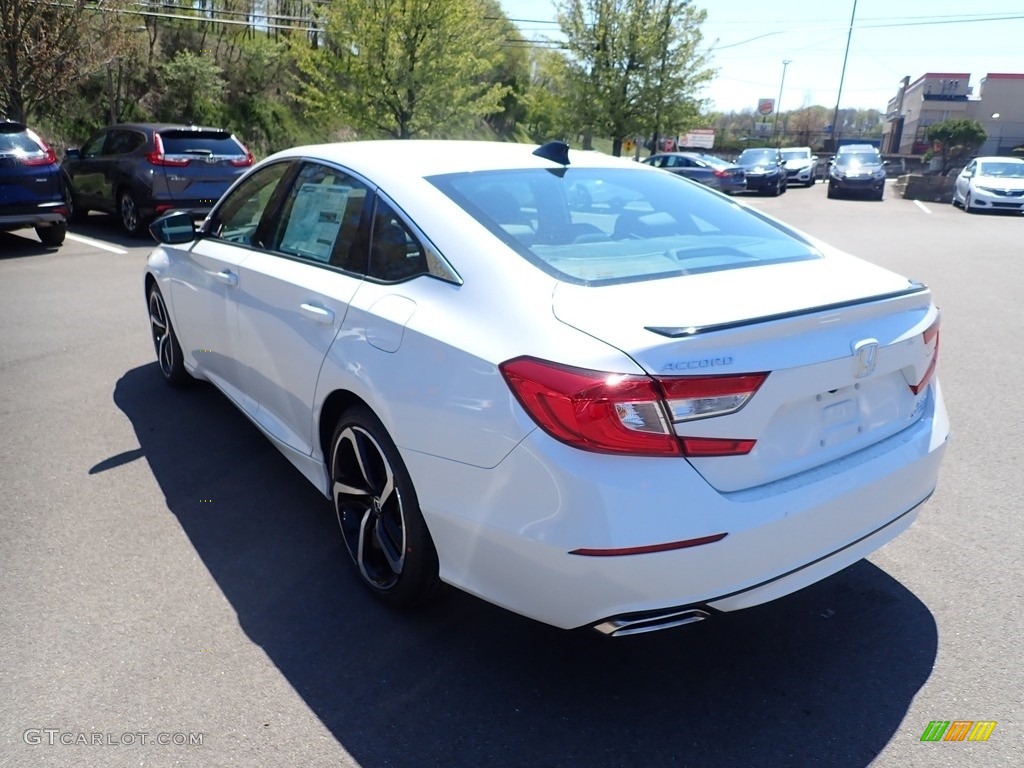 2021 Accord Sport - Platinum White Pearl / Black photo #3