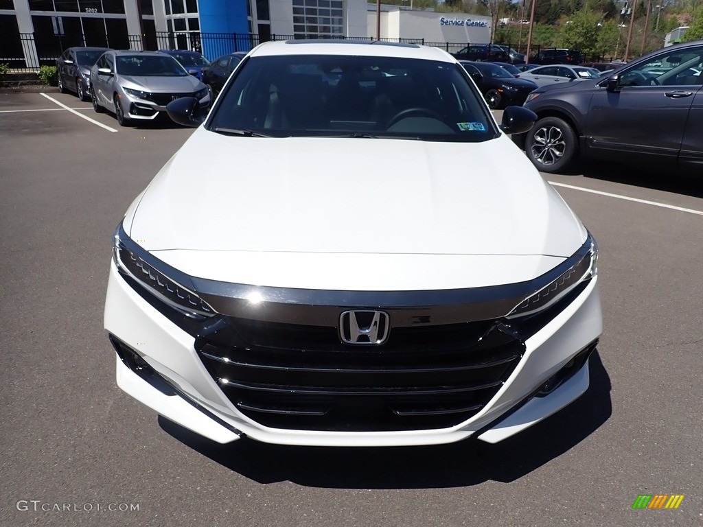 2021 Accord Sport - Platinum White Pearl / Black photo #7