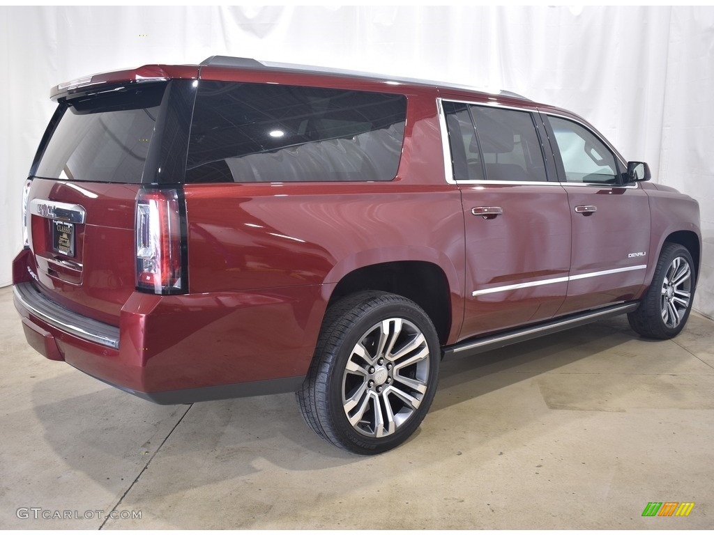 2018 Yukon XL Denali 4WD - Crimson Red Tintcoat / Cocoa/Shale photo #2