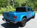 2021 Hydro Blue Pearl Jeep Gladiator Willys 4x4  photo #6