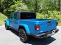 2021 Hydro Blue Pearl Jeep Gladiator Willys 4x4  photo #9