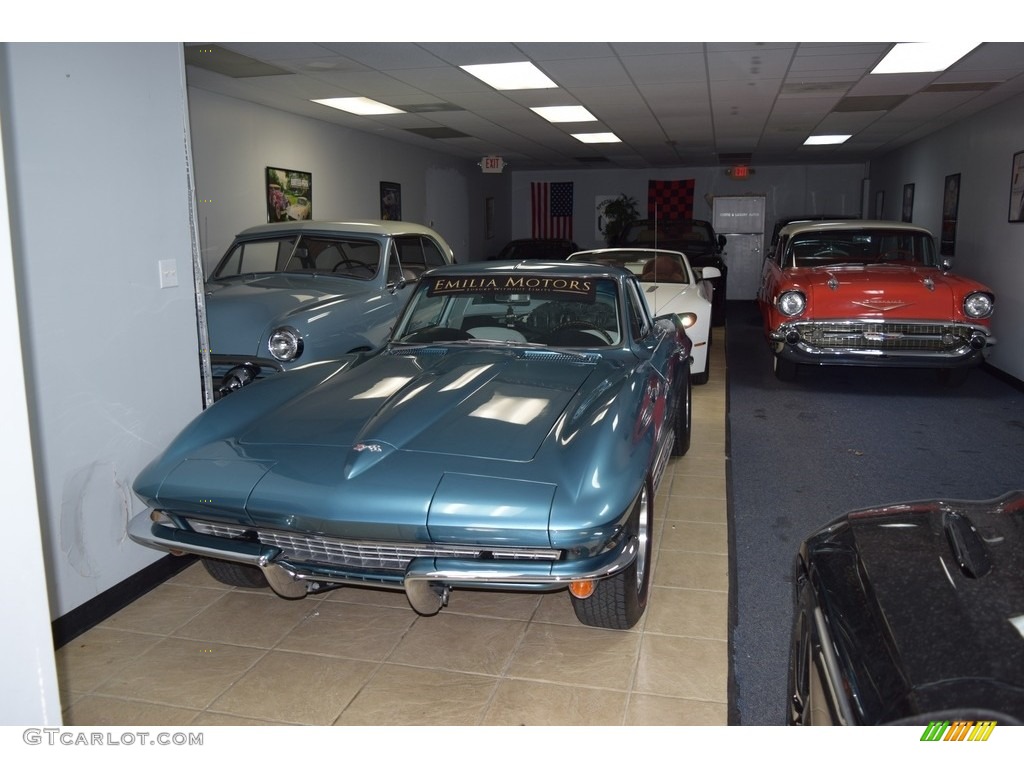 1967 Corvette Coupe - Marina Blue / White/Black photo #121