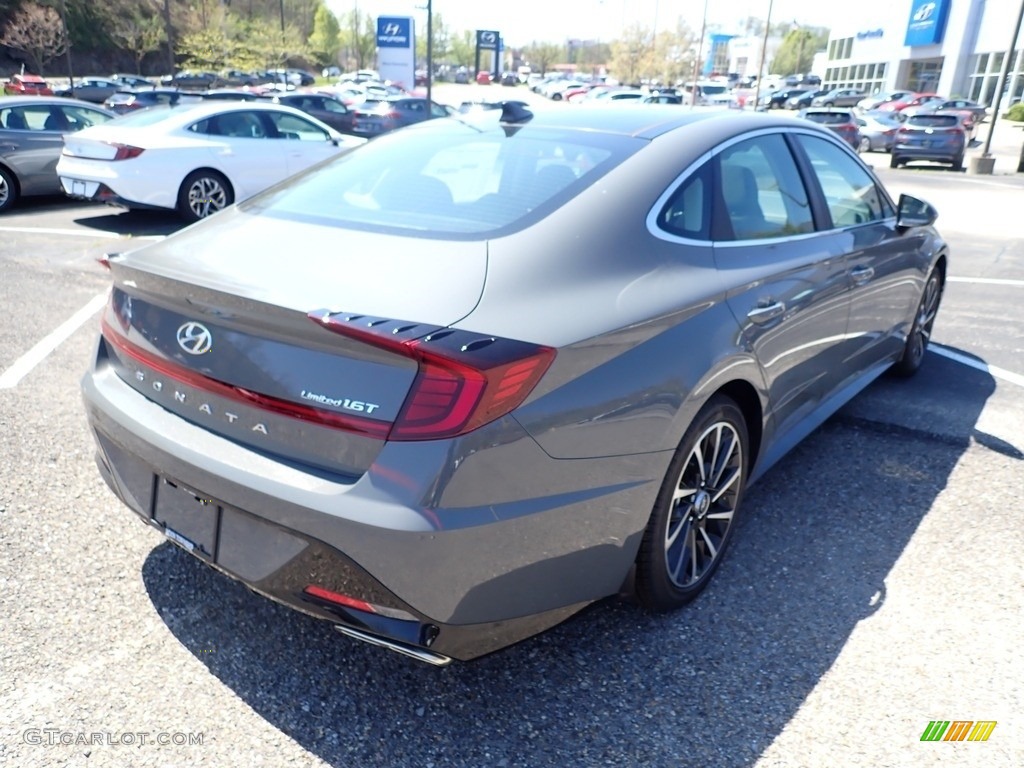 2021 Sonata Limited - Hampton Gray / Black photo #2