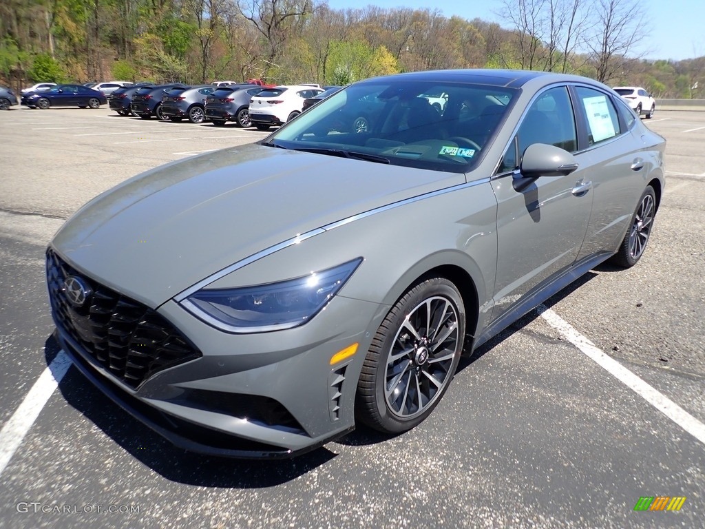 2021 Sonata Limited - Hampton Gray / Black photo #5