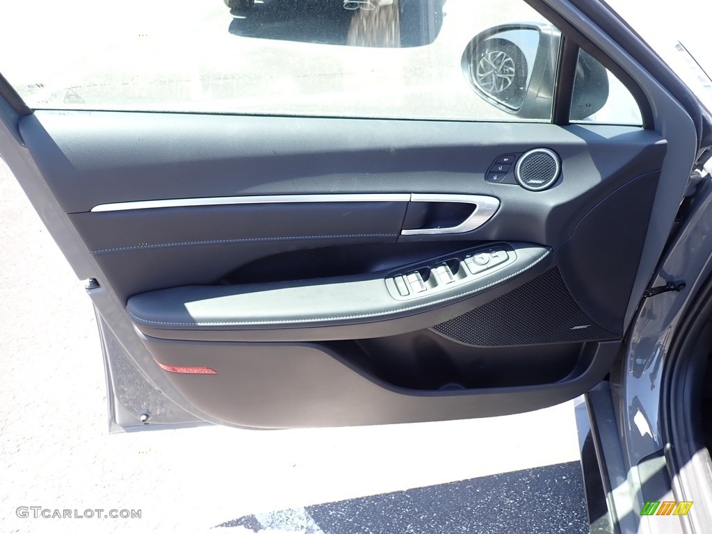 2021 Sonata Limited - Hampton Gray / Black photo #10