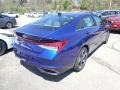 2021 Intense Blue Hyundai Elantra SEL  photo #2