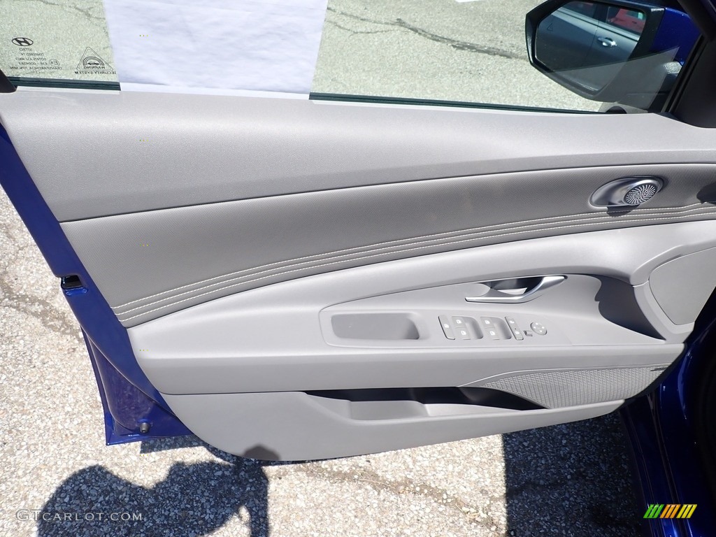 2021 Elantra SEL - Intense Blue / Medium Gray photo #11