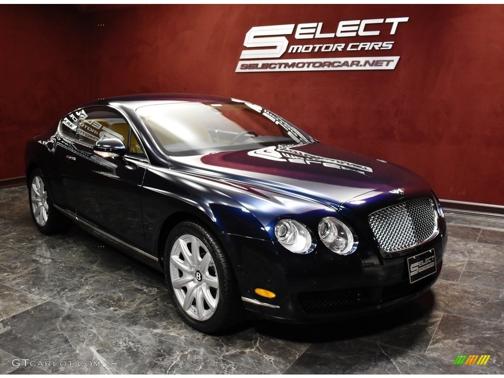 2007 Continental GT  - Dark Sapphire / Magnolia photo #3