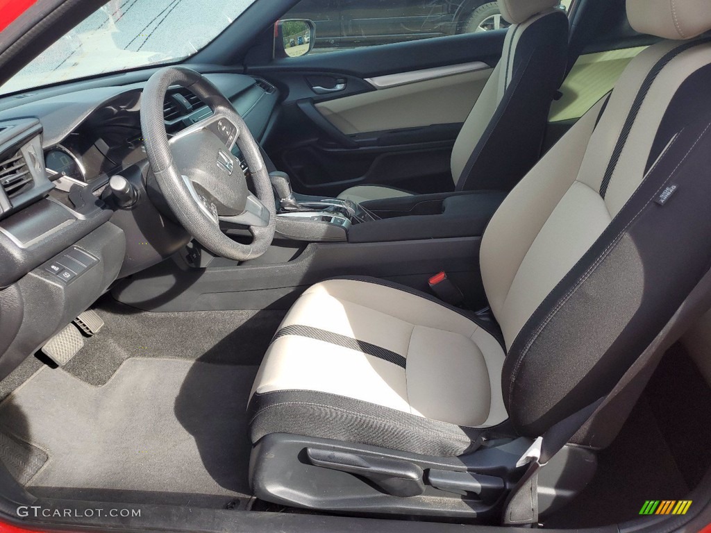 2017 Honda Civic LX-P Coupe Front Seat Photo #141796478