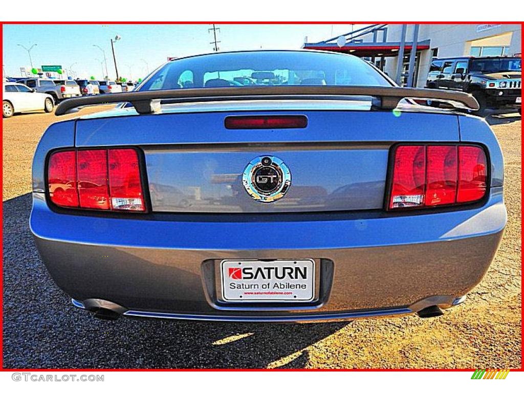 2006 Mustang GT Premium Coupe - Tungsten Grey Metallic / Dark Charcoal photo #5