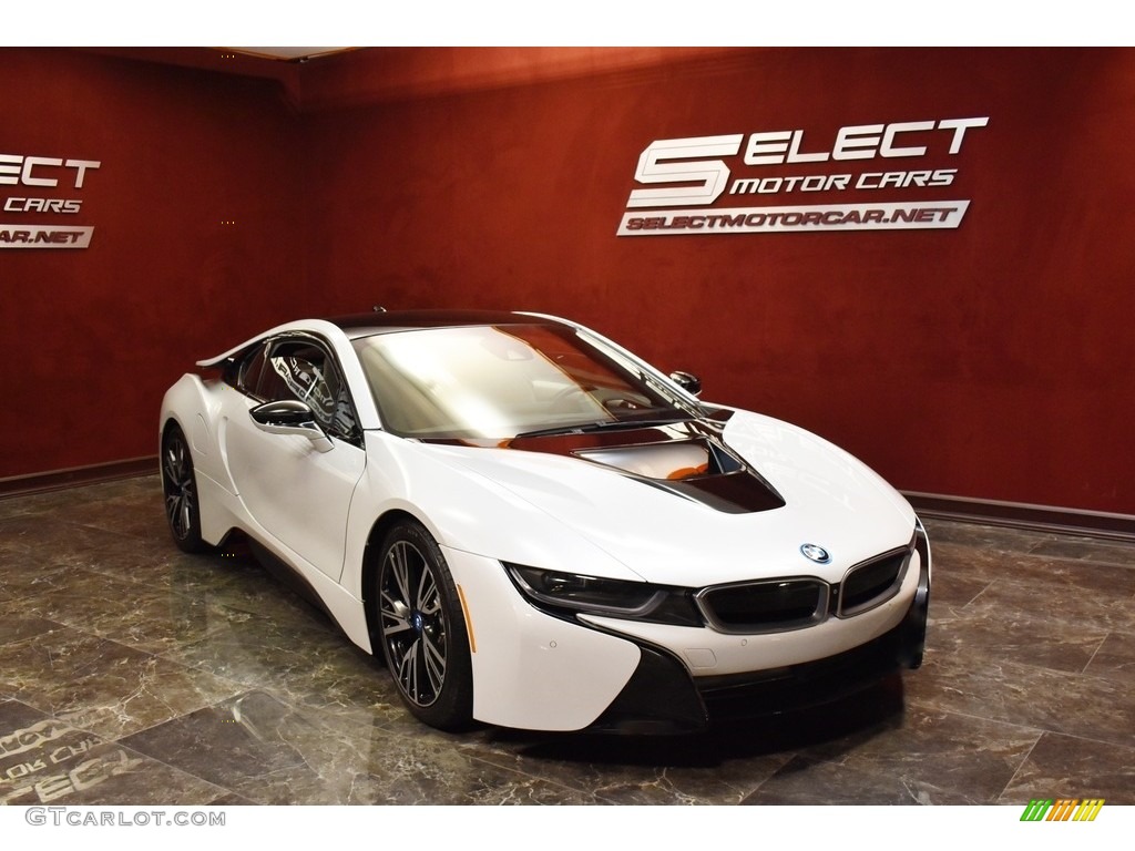 2015 i8 Pure Impulse World - Crystal White Pearl Metallic / Pure Impulse Carum Spice Grey photo #3