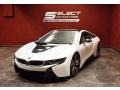 2015 Crystal White Pearl Metallic BMW i8 Pure Impulse World  photo #4