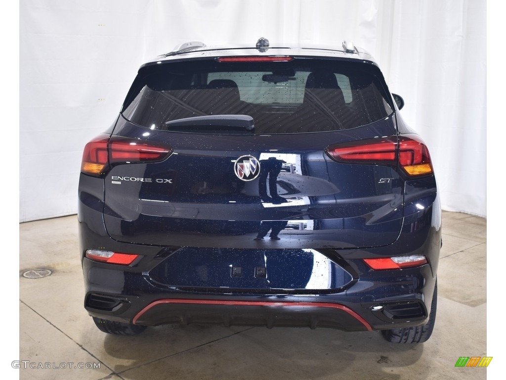 2021 Encore GX Select AWD - Dark Moon Blue Metallic / Ebony photo #3