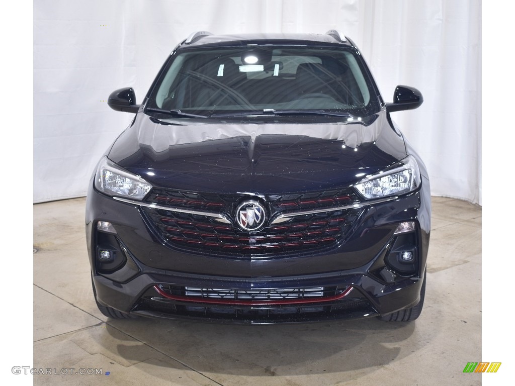 2021 Encore GX Select AWD - Dark Moon Blue Metallic / Ebony photo #4