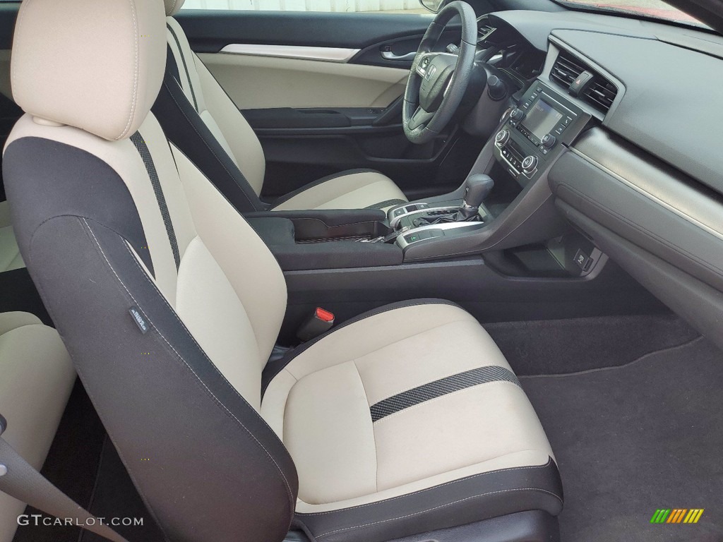 2017 Honda Civic LX-P Coupe Front Seat Photo #141797090