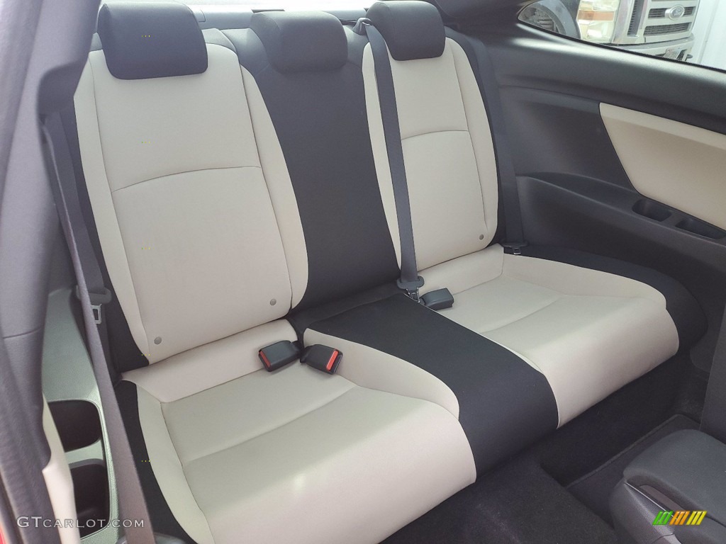 2017 Honda Civic LX-P Coupe Rear Seat Photos