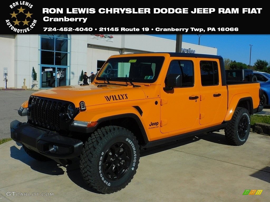 2021 Gladiator Willys 4x4 - Nacho / Black photo #1