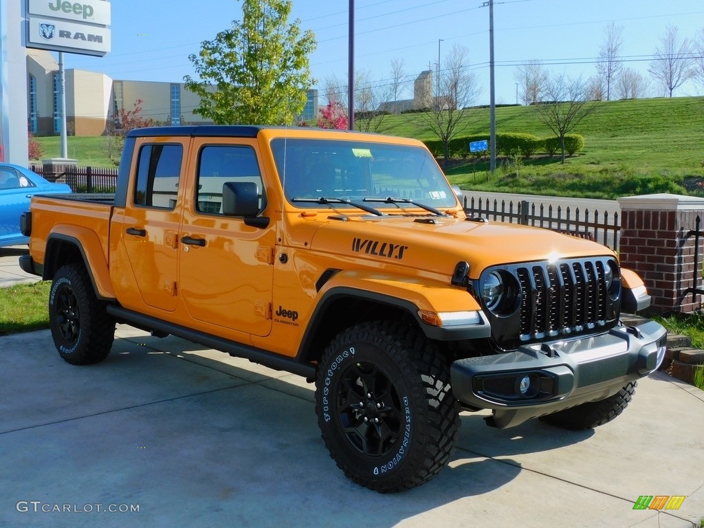 2021 Gladiator Willys 4x4 - Nacho / Black photo #3