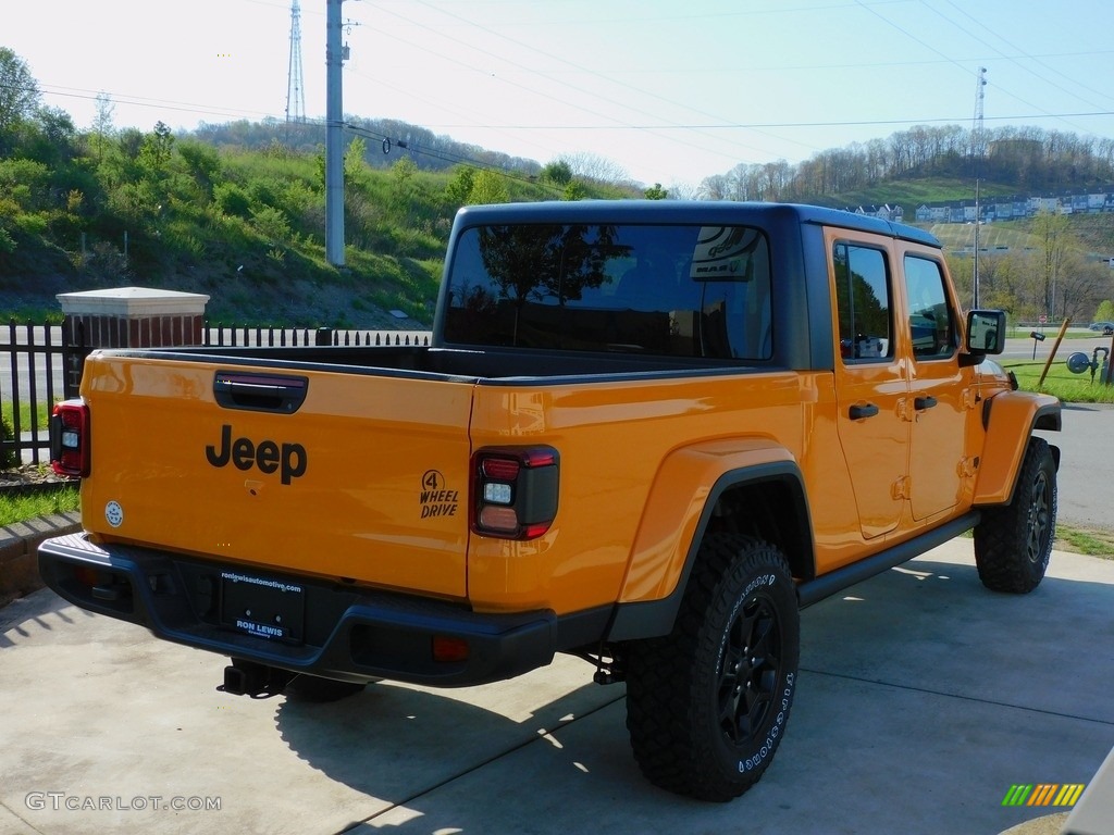 2021 Gladiator Willys 4x4 - Nacho / Black photo #5